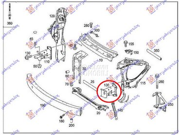 DRZAC HLADNJAKA za Mercedes Benz GL Klasa od 2006. do 2012. god.
