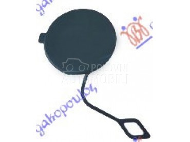 Poklopac kuke prednjeg branika za Volkswagen Touareg od 2010. do 2014. god.