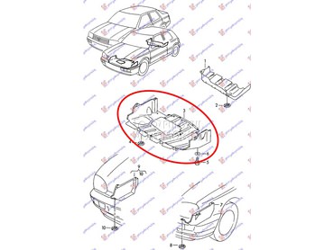 Šuspleh za Volkswagen Golf 3 od 1992. do 1998. god.