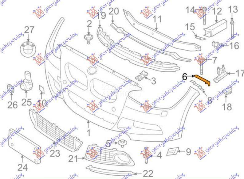 NOSAC PREDNJEG BRANIKA