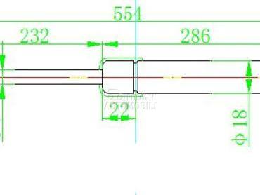 Amortizer haube i gepeka za Lexus IS 220 od 2013. do 2016. god.
