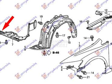 Šuspleh za Honda Civic od 2006. do 2011. god.