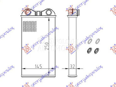 Grejac Kabine za Nissan Ostalo od 2002. do 2006. god.