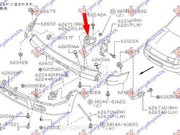 NOSAC PREDNJEG BRANIKA za Nissan Navara od 1998. do 2001. god.