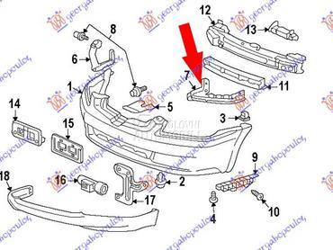 NOSAC PREDNJEG BRANIKA za Honda Accord od 2003. do 2008. god.