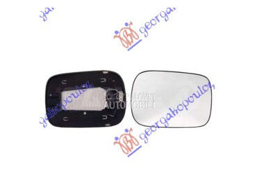 Staklo retrovizora za Volvo XC70 od 2000. do 2007. god.