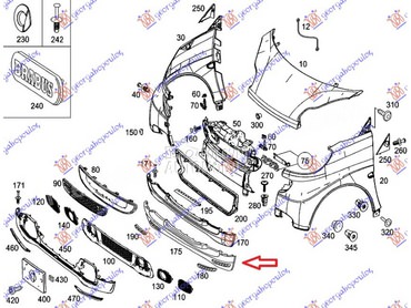 Branik za Smart ForTwo od 2012. do 2014. god.