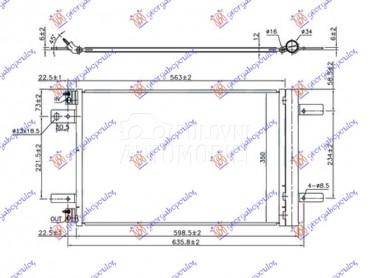 Hladnjak Klime za Opel Ostalo
