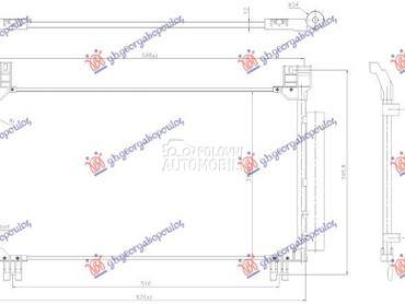 Hladnjak klime za Toyota Yaris
