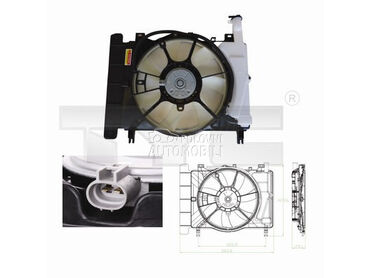 Ventilator za Toyota Yaris od 2005. do 2011. god.