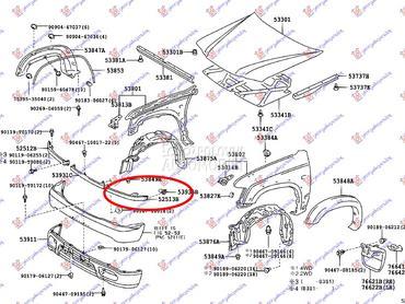 Lajsna za Toyota Hilux od 2001. do 2005. god.