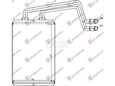 Grejac Kabine za Hyundai Elantra od 2000. do 2004. god.