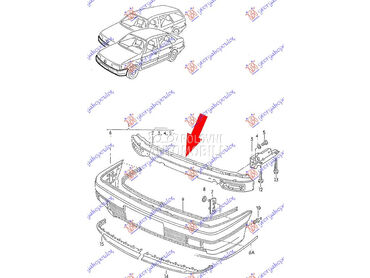 Sina branika za Volkswagen Passat B1 od 1989. do 1993. god.