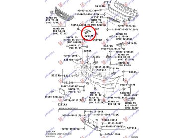 NOSAC PREDNJEG BRANIKA za Lexus RX od 2003. do 2009. god.