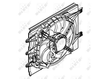 Ventilator za Fiat 500L