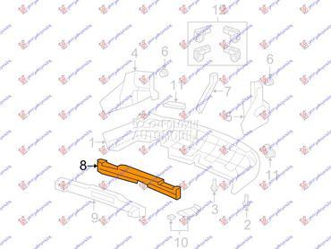 Spojler zadnjeg branika za Honda CR-V od 2010. do 2013. god.
