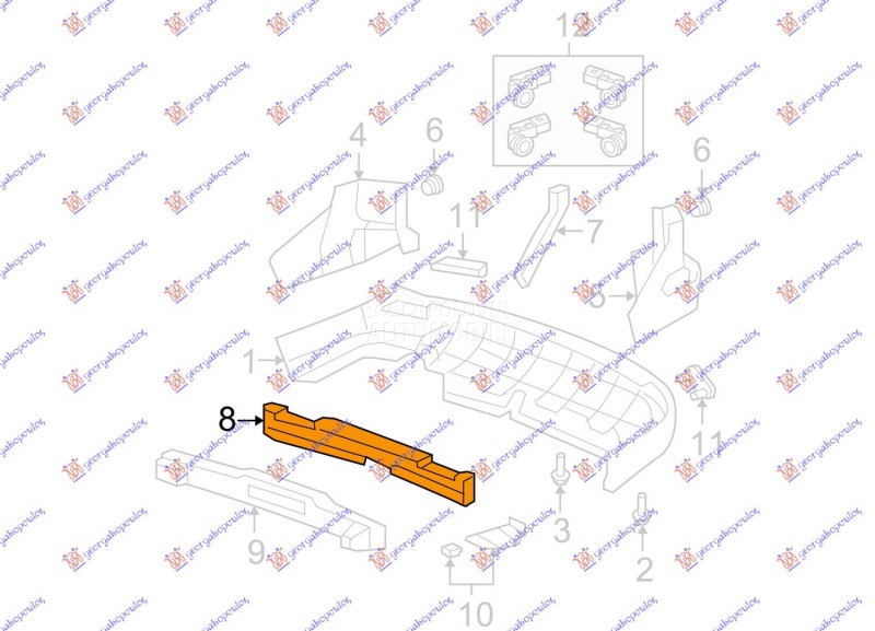 Spojler zadnjeg branika