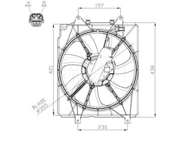 Ventilator za Honda CR-V