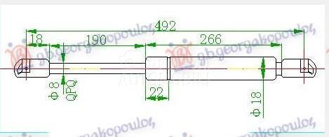 Amortizer haube i gepeka