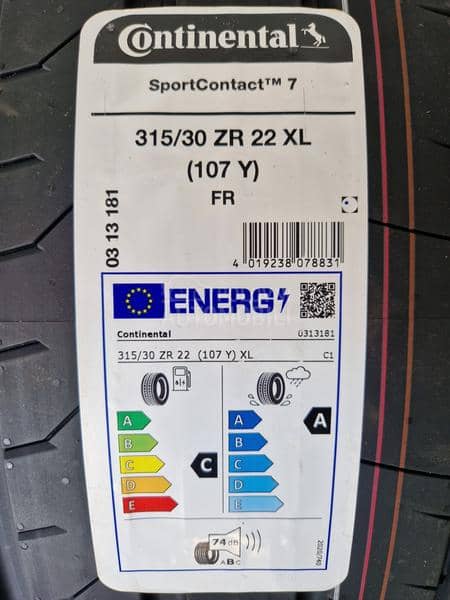 Continental 315/30 R22 Letnja