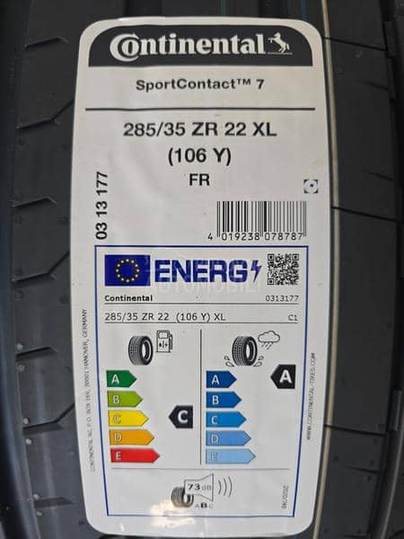 Continental 315/30 R22 Letnja