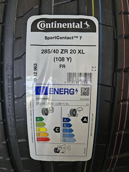 Continental 285/40 R20 Letnja