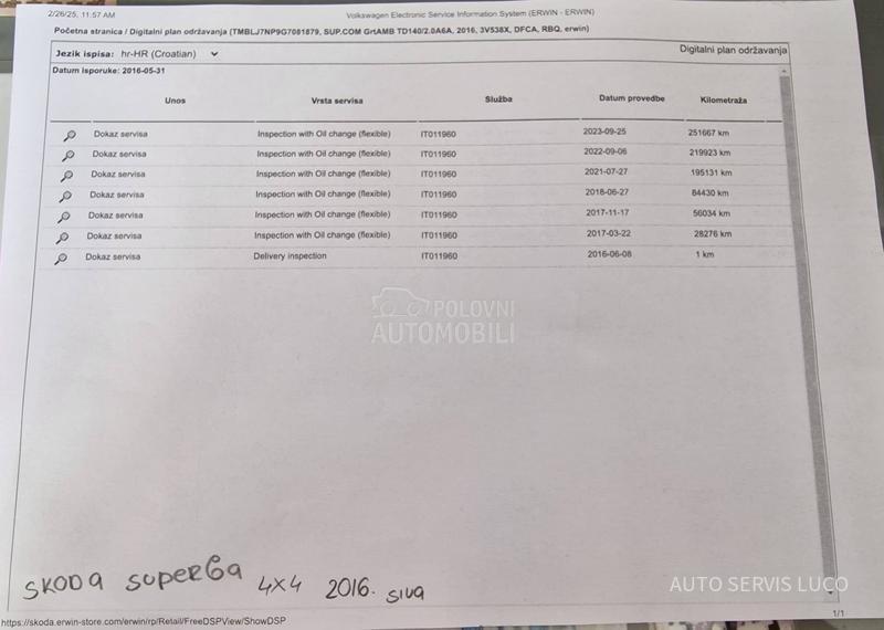 Škoda Superb 2.0TDI/DSG/4x4