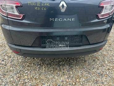Branik zadnji sivi TEB66 karavan za Renault Megane od 2009. do 2016. god.