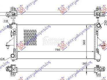 HLADNJAK MOTORA 2.3 JTD (-A... za Fiat Ostalo od 2006. do 2014. god.