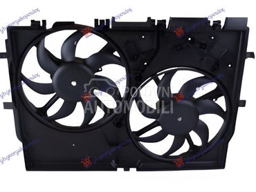 VENTILATOR (DUPLI) KOMPLET... za Fiat Ostalo od 2006. do 2014. god.