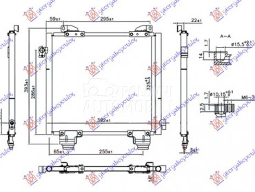 HLADNJAK KLIME 1.1i 16V (35... za Suzuki Alto od 1999. do 2007. god.