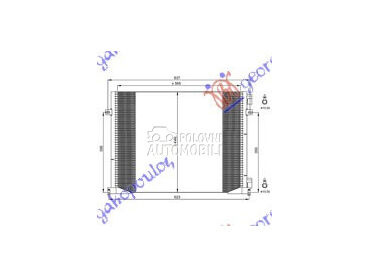 HLADNJAK KLIME 2.0 I16v / 1... za Opel Ostalo od 2006. do 2014. god.