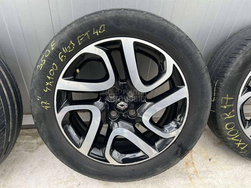 Aluminijumske felne Renault 17" 4 x 100