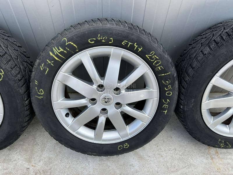 Aluminijumske felne Renault 16" 5 x 114.3