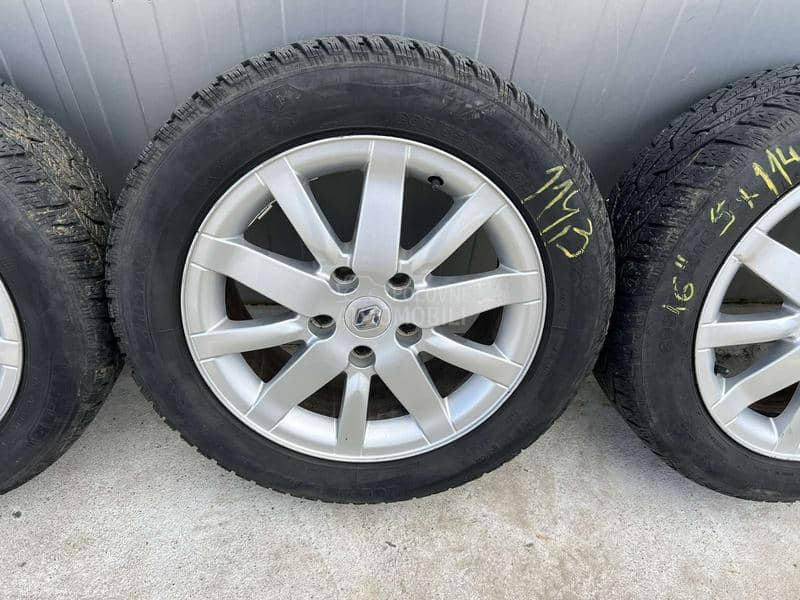 Aluminijumske felne Renault 16" 5 x 114.3