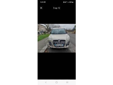 Hauba za Fiat Doblo od 2010. do 2016. god.