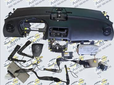 Tabla sa airbegovima za Opel Meriva od 2010. do 2018. god.