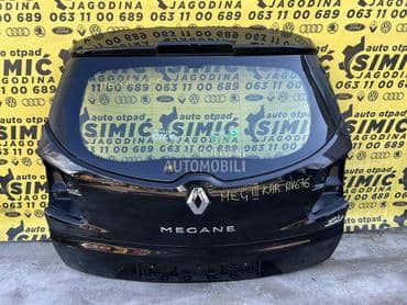 Vrata gepeka crna NV676 za Renault Megane od 2009. do 2016. god.