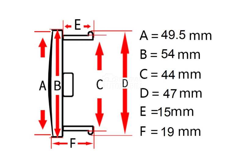 JCW cepovi felni 54 mm NOVO
