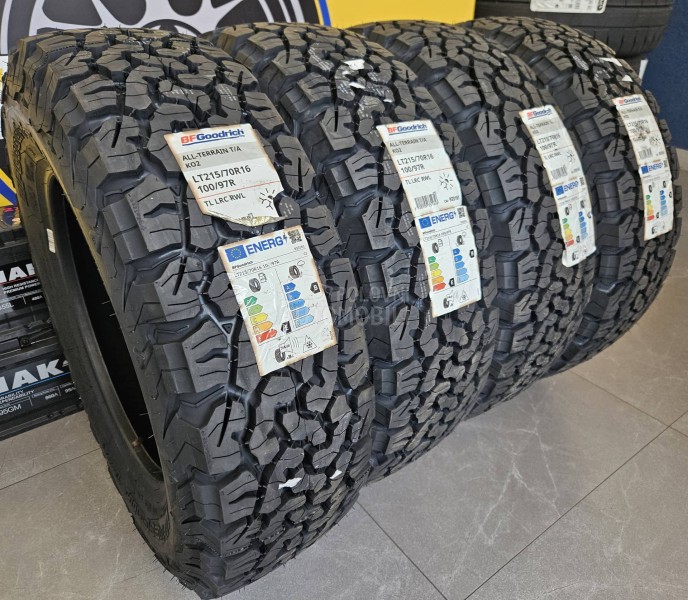BFGoodrich 215/70 R16 Letnja