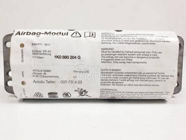 Airbag suvozača za Volkswagen Golf 5 od 2003. do 2009. god.