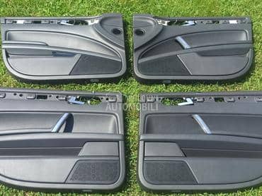 Crni kozni tapaciri za Volkswagen Phaeton