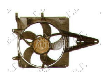 VENTILATOR HLADNJAKA KOMPLE... za Fiat Ostalo od 1999. do 2005. god.