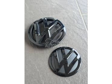 Crni znakovi haube i gepeka za Volkswagen Tiguan