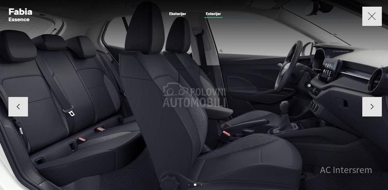 Škoda Fabia Essence 1.0 MPI
