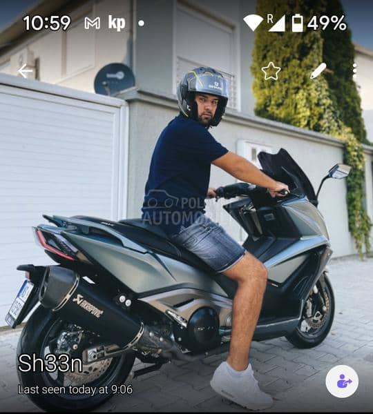 Kymco AK550 / AK 550 AKRAPOVIČ