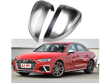 Mat hrom poklopci retrovizora za Audi A4, A5, S4 ... od 2017. do 2023. god.