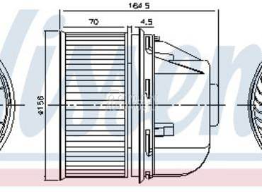 Ventilator Kabine za Ford Focus od 2004. do 2012. god.