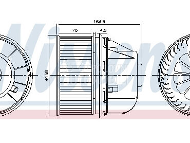 Ventilator Kabine za Ford Focus od 2004. do 2011. god.