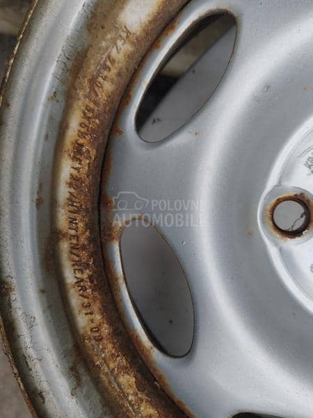 Čelične felne Smart fortwo 451 15" 3 x 112